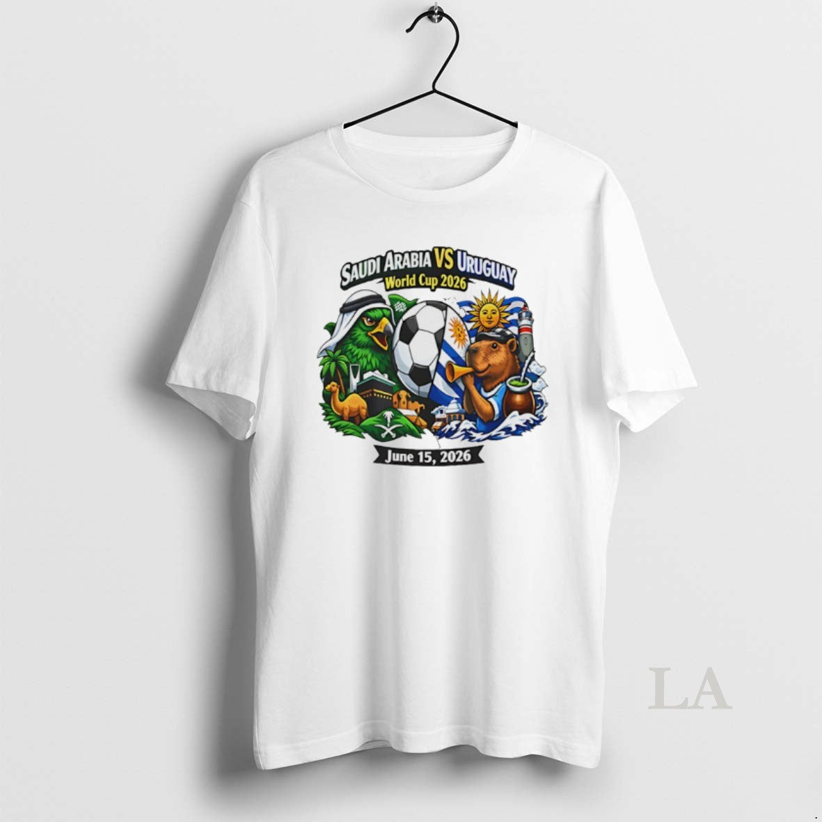 Original Saudi Arabia Vs Uruguay 2026 World Cup Mascot T-Shirts, Hoodie, Sweatshirt | InkRitualCo.com
