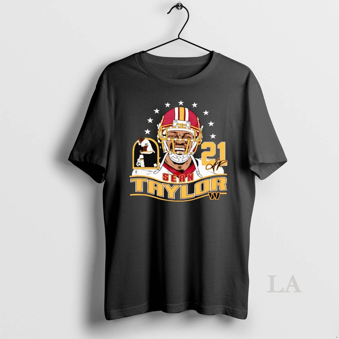 Original Sean Taylor Caricature Head Signature Washington Commanders T-Shirts, Hoodie, Sweatshirt | InkRitualCo.com