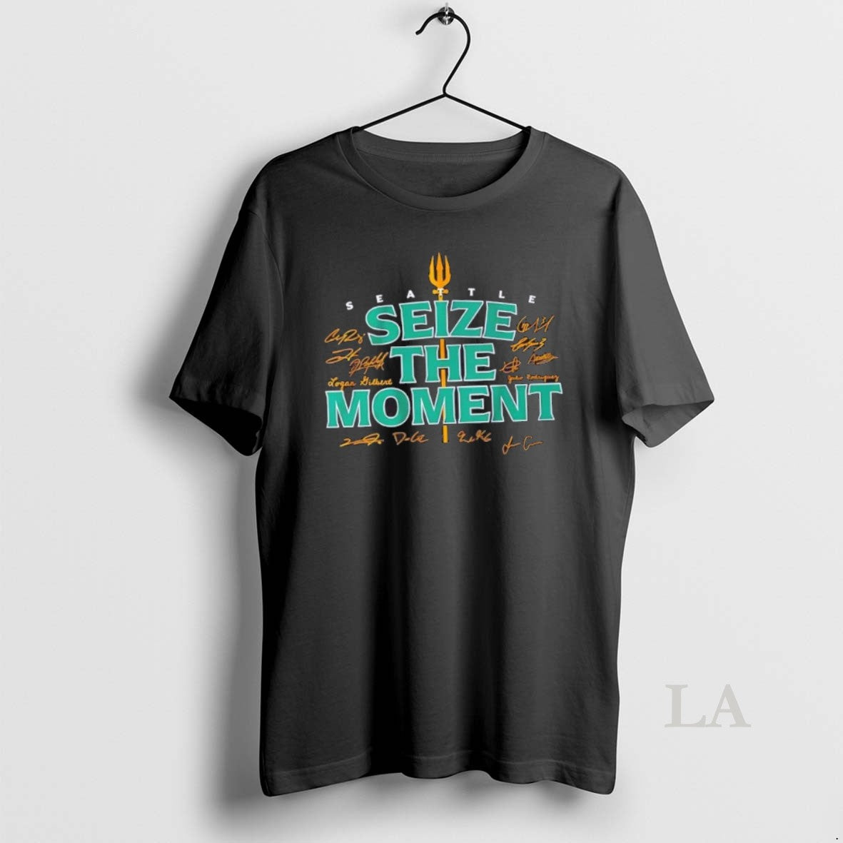Original Seattle Mariners Baseball Seize The Moment All Signatures T-Shirts, Hoodie, Sweatshirt | InkRitualCo.com