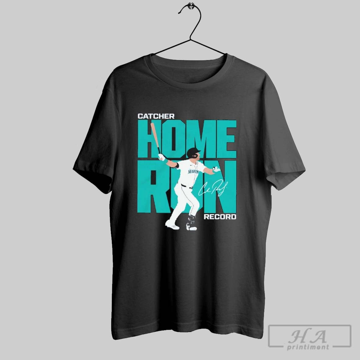 Original Seattle Mariners Cal Raleigh Catcher Record Home Run King T-Shirts, Hoodie, Sweatshirt | InkRitualCo.com