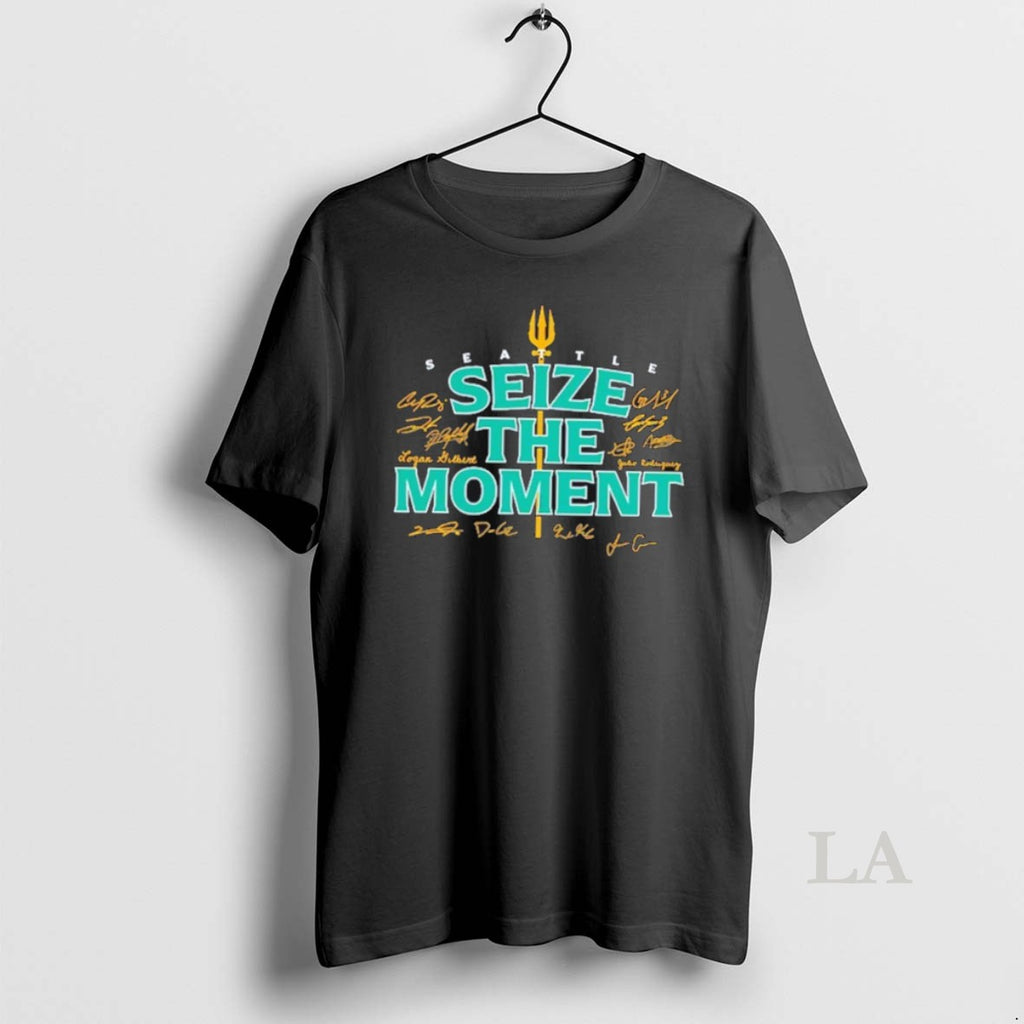 Original Seattle Mariners Seize The Moment T-Shirts, Hoodie, Sweatshirt | InkRitualCo.com