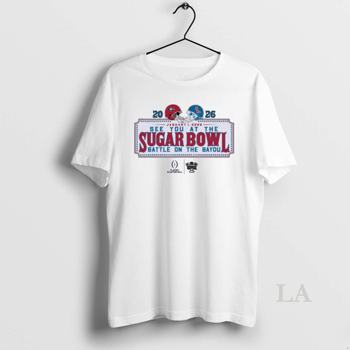 Original See You At The Sugar Bowl Dueling Helmet 2026 Georgia Vs Ole Miss T-Shirts, Hoodie, Sweatshirt | InkRitualCo.com