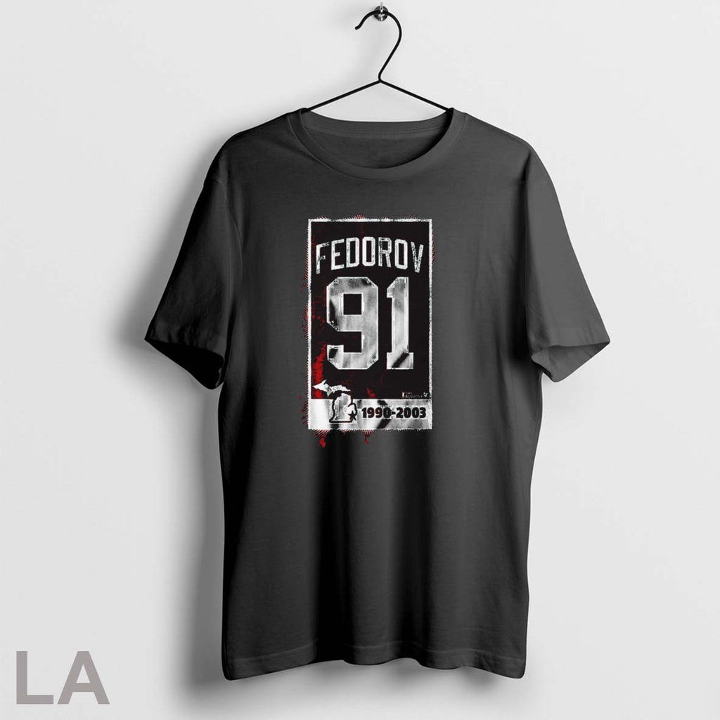 Original Sergei Fedorov 91 Banner Cska Moscow Hockey 1990 2003 T-Shirts, Hoodie, Sweatshirt | InkRitualCo.com
