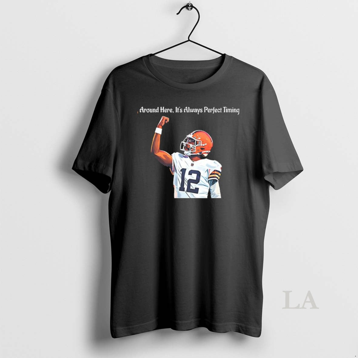Original Shedeur Sanders Around Here Its Always Perfect Timing T-Shirts, Hoodie, Sweatshirt | InkRitualCo.com