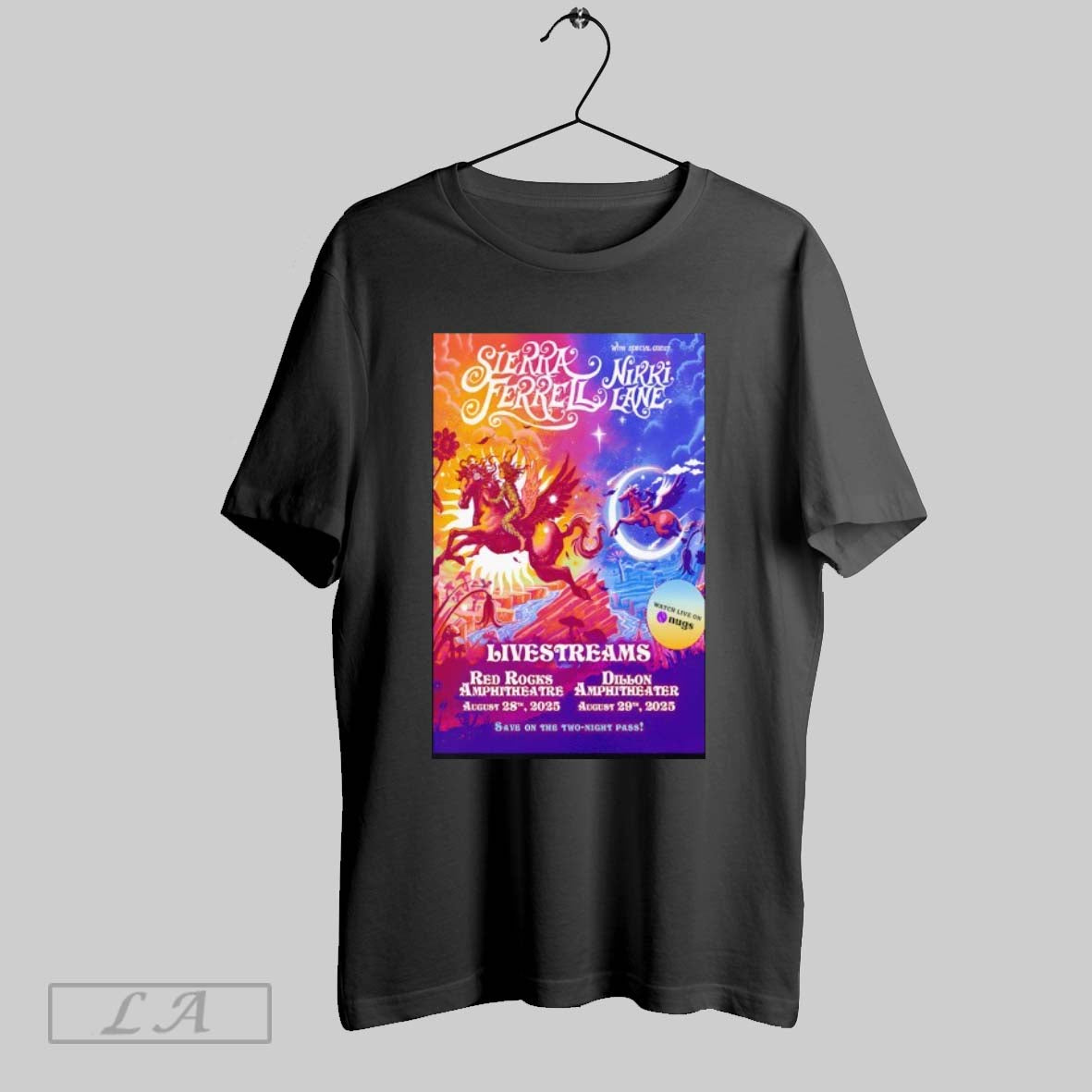 Original Sierra Ferrell Aug 29 2025 Dillon Co Poster T-Shirts, Hoodie, Sweatshirt | InkRitualCo.com