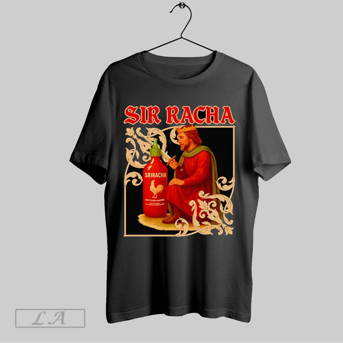 Original Sir Racha Sriracha Medieval T-Shirts, Hoodie, Sweatshirt | InkRitualCo.com