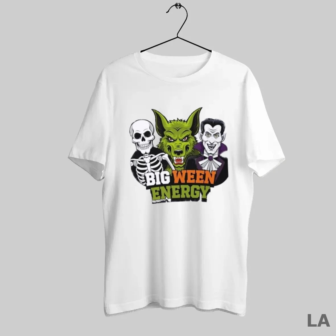 Original Skeleton Wolf Vampire Big Ween Energy Halloween T-Shirts, Hoodie, Sweatshirt | InkRitualCo.com