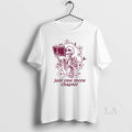 Original Skeleton Flower Reading Book Just One More Chapter T-Shirts, Hoodie, Sweatshirt | InkRitualCo.com