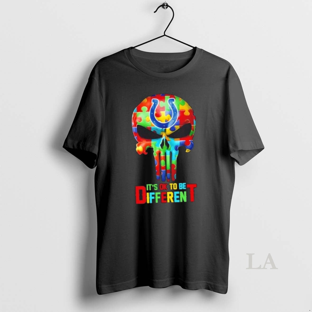 Original Skull Indianapolis Colts Its Ok To Be Different T-Shirts, Hoodie, Sweatshirt | InkRitualCo.com