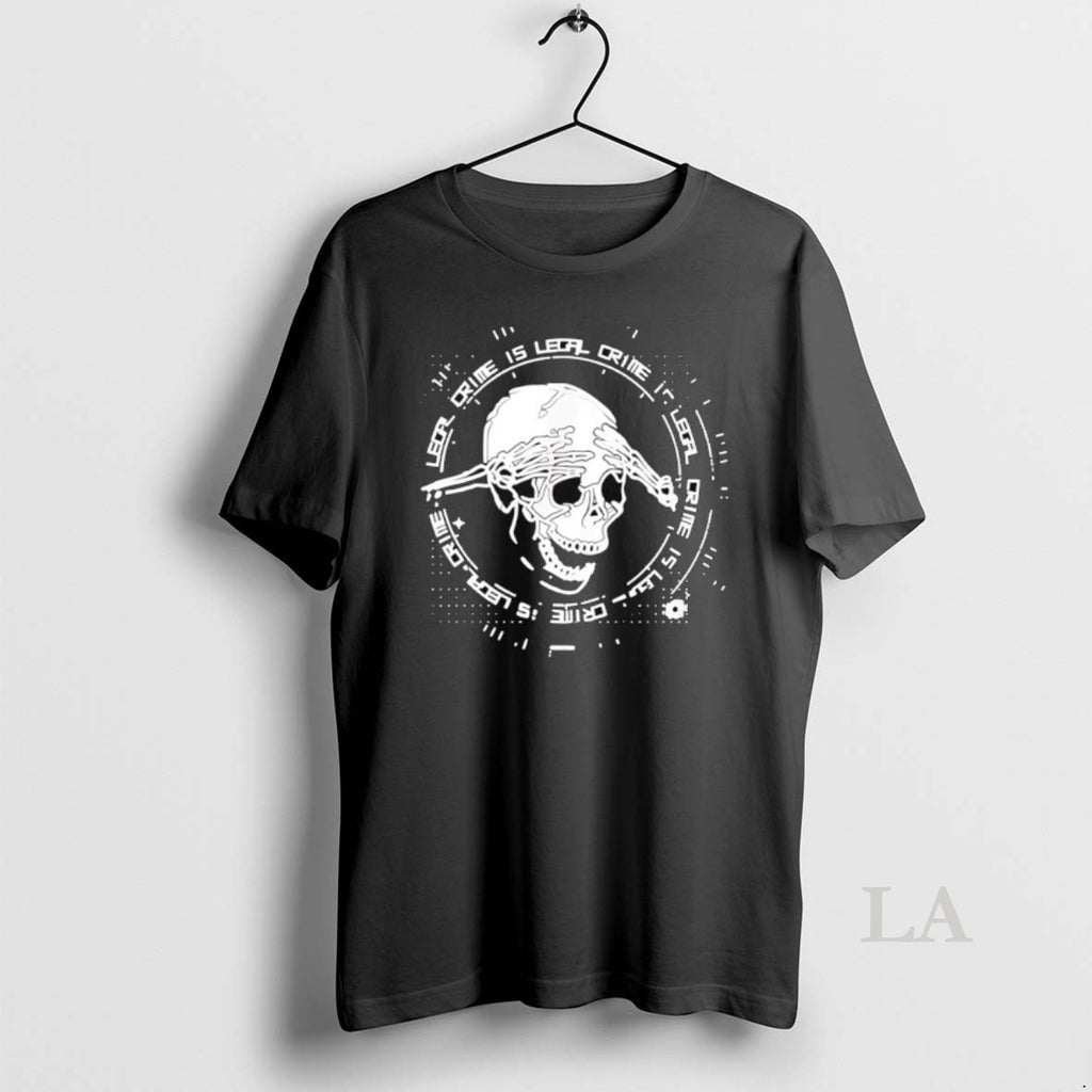 Original Skull Crime Is Legal 2025 T-Shirts, Hoodie, Sweatshirt | InkRitualCo.com