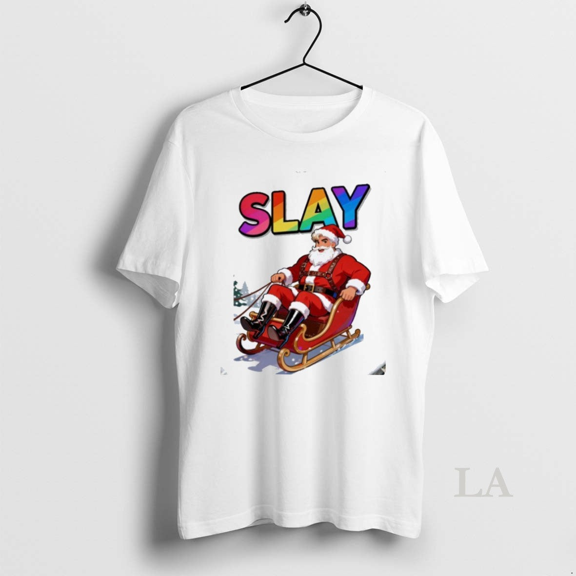 Original Slay Santa Xmas Holiday Christmas Pride Rainbow T-Shirts, Hoodie, Sweatshirt | InkRitualCo.com