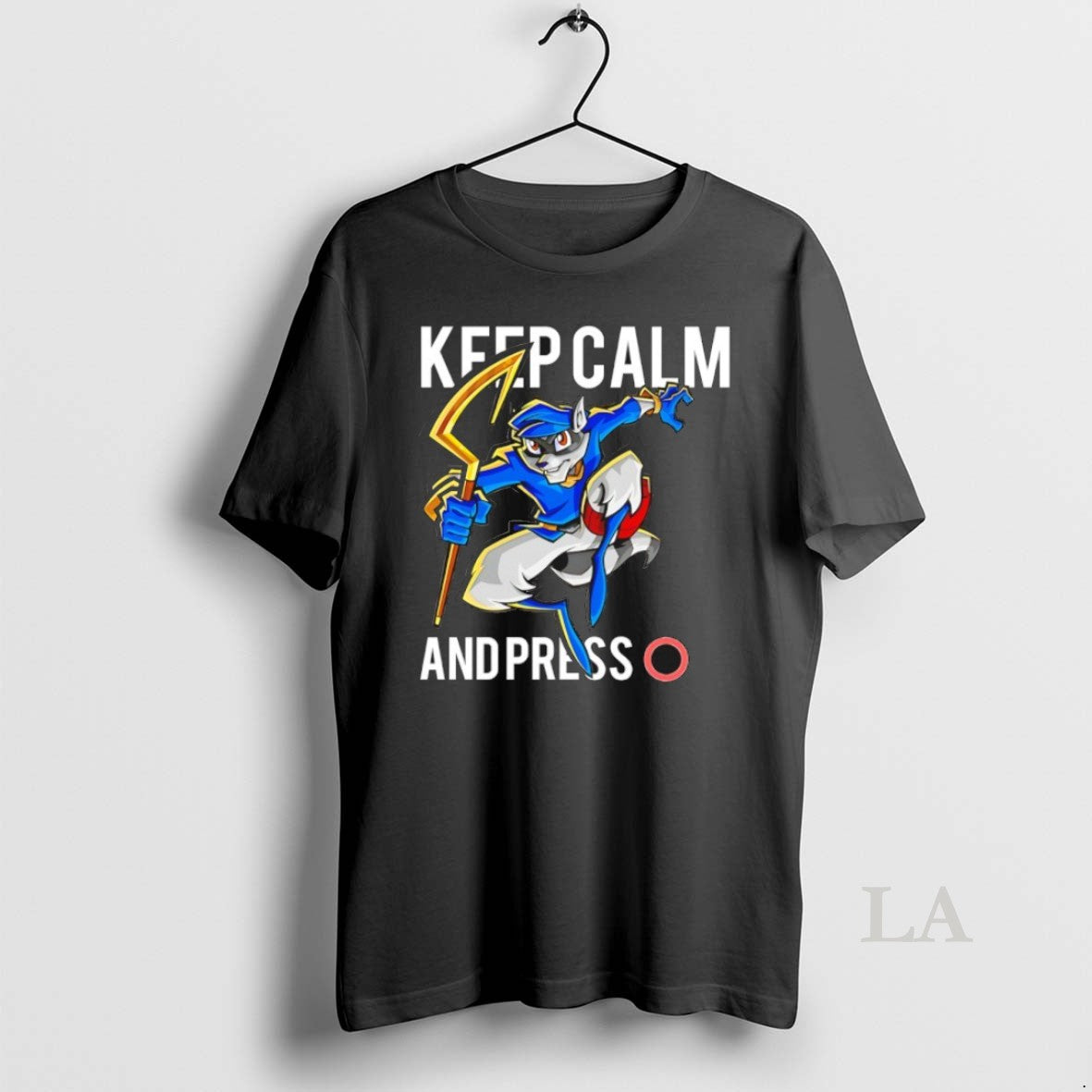 Original Sly Cooper Keep Calm And Press O T-Shirts, Hoodie, Sweatshirt | InkRitualCo.com