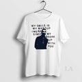 Original Smokey Robinson My Smile Is My Makeup I Wearn Since My Break Up With T-Shirts, Hoodie, Sweatshirt | InkRitualCo.com