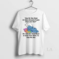 Original Smurf How Do You Sleep At Night Knowing People Dont Like You Circle T-Shirts, Hoodie, Sweatshirt | InkRitualCo.com