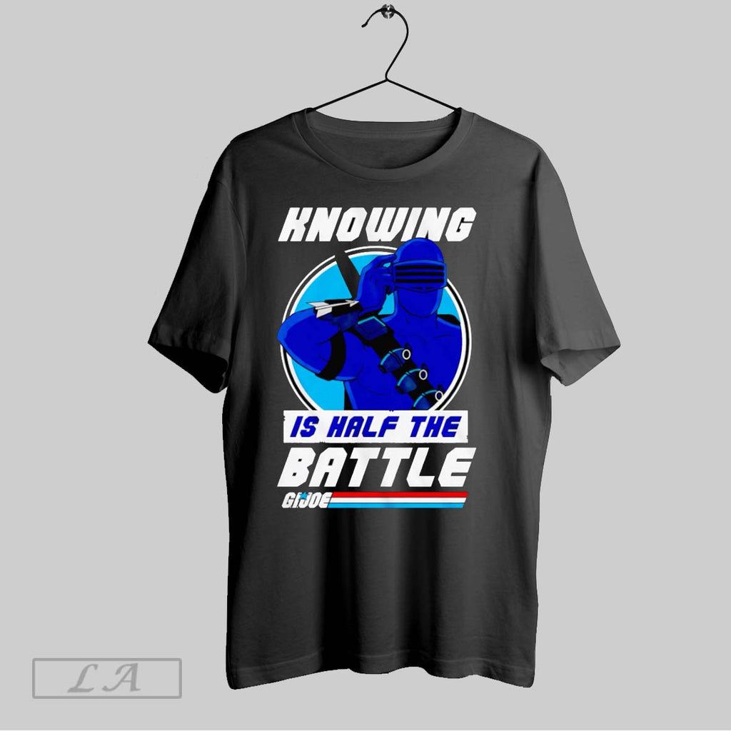 Original Snake Eyes Knowing Is Half The Battle Gi Joe T-Shirts, Hoodie, Sweatshirt | InkRitualCo.com