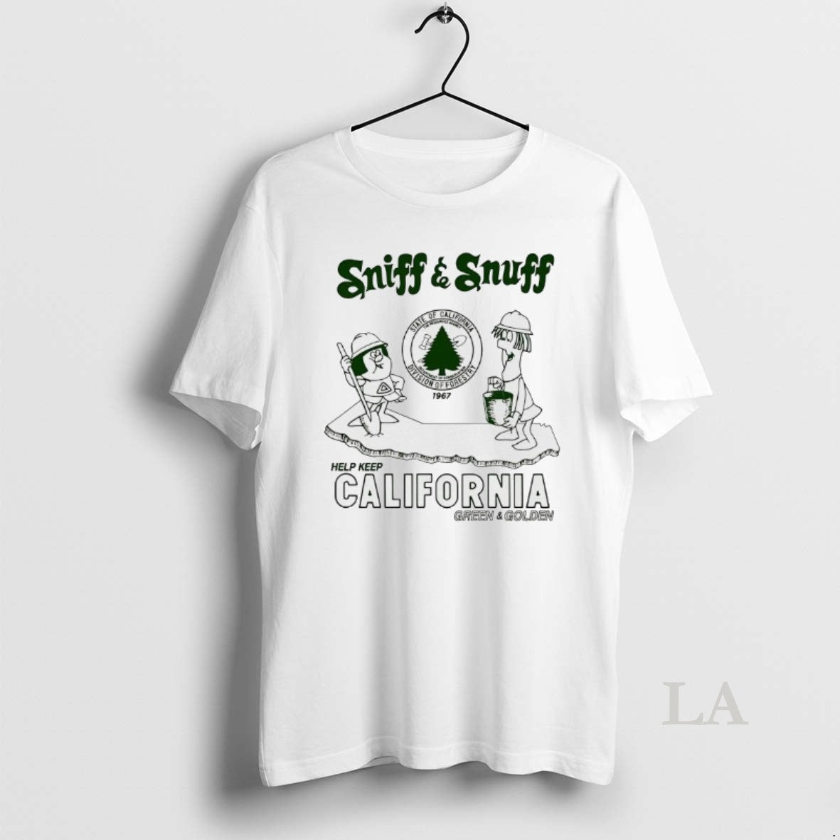 Original Sniff And Snuff Help Keep California Green And Golden T-Shirts, Hoodie, Sweatshirt | InkRitualCo.com