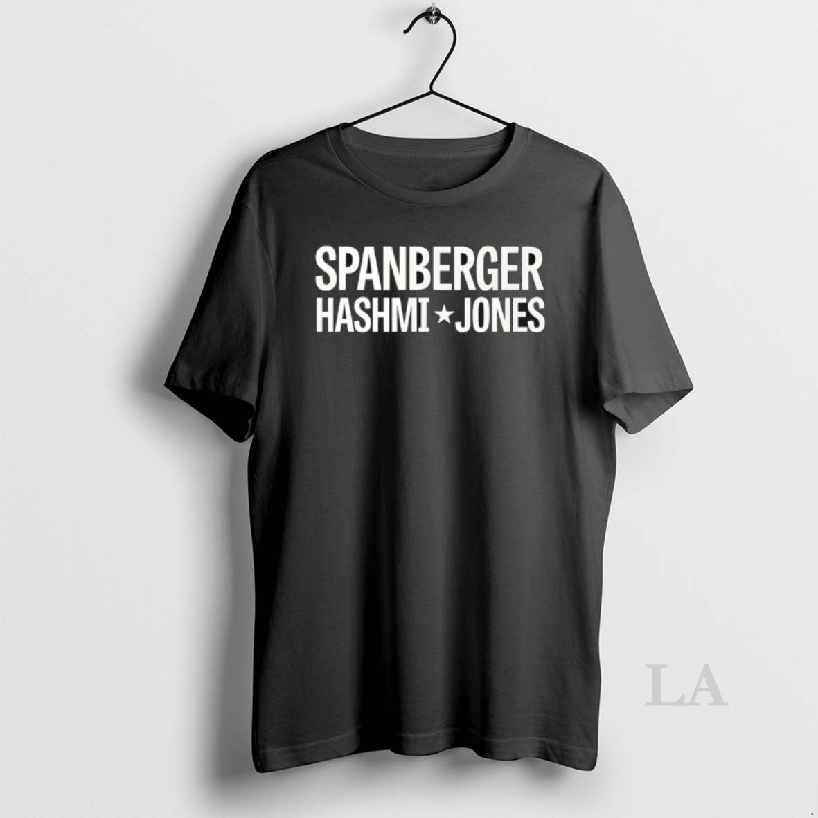 Original Spanberger Hashmi Jay Jones Star Logo T-Shirts, Hoodie, Sweatshirt | InkRitualCo.com