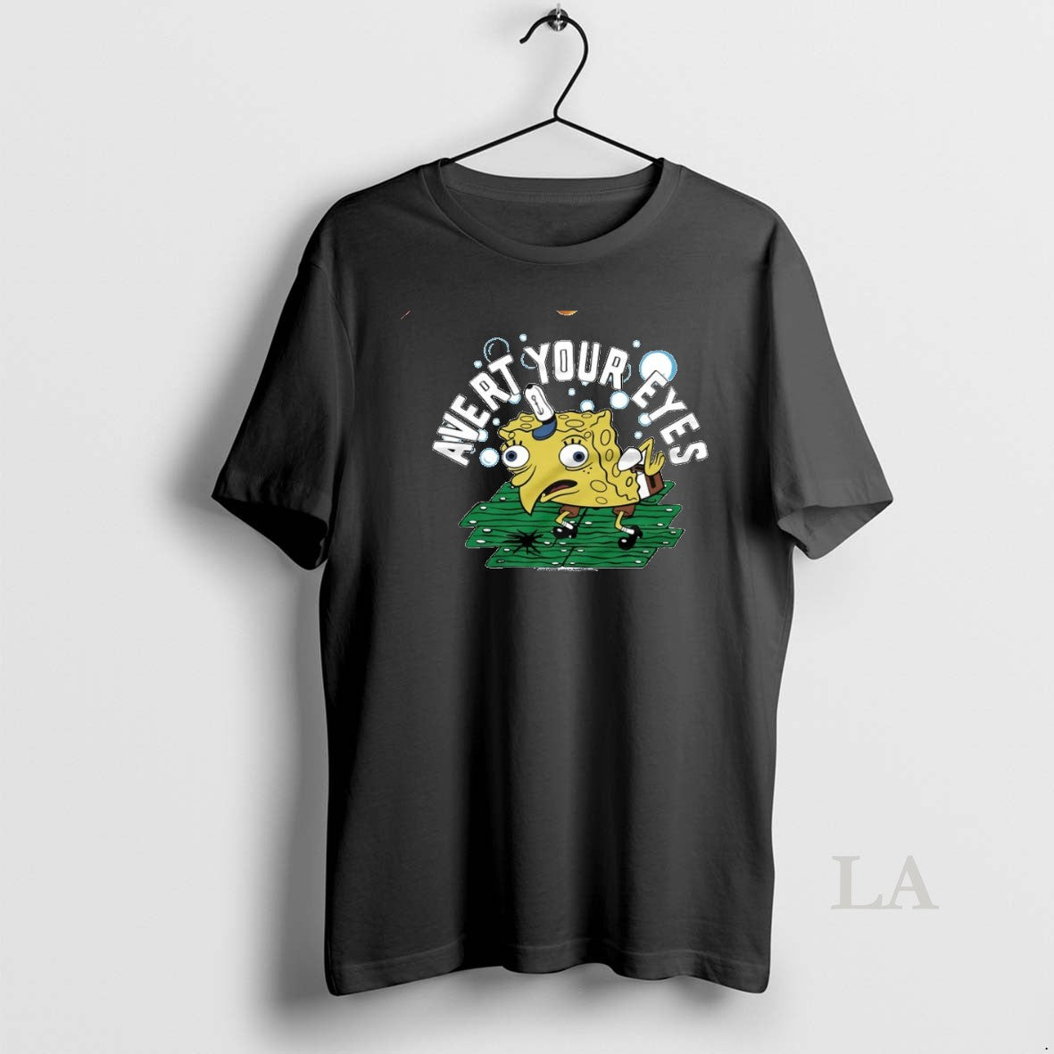 Original Sponge Squarepants Avert Your Eyes Circle T-Shirts, Hoodie, Sweatshirt | InkRitualCo.com