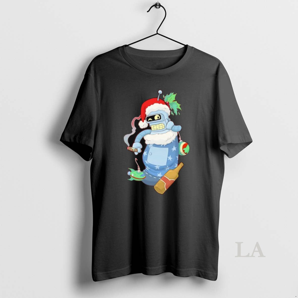 Original Stocking Stuffer Bendy Holding Cigar Merry Christmas T-Shirts, Hoodie, Sweatshirt | InkRitualCo.com