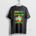 Original Subway Santa Grinch Its Not My Fault I Came With A Warning Label T-Shirts, Hoodie, Sweatshirt | InkRitualCo.com