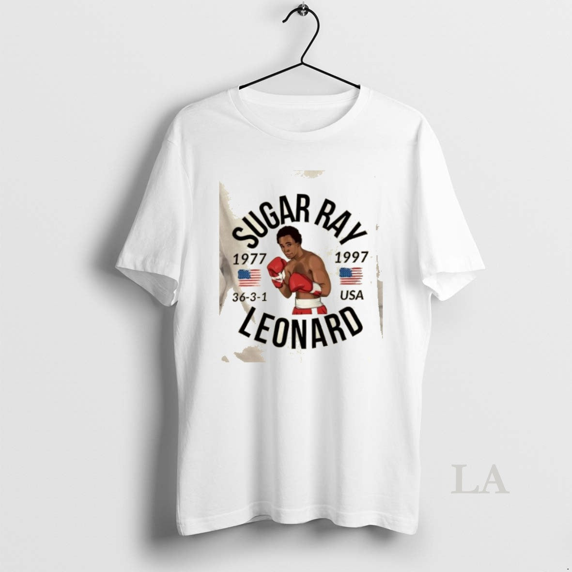 Original Sugar Ray Leonard 1977 Usa Flag T-Shirts, Hoodie, Sweatshirt | InkRitualCo.com