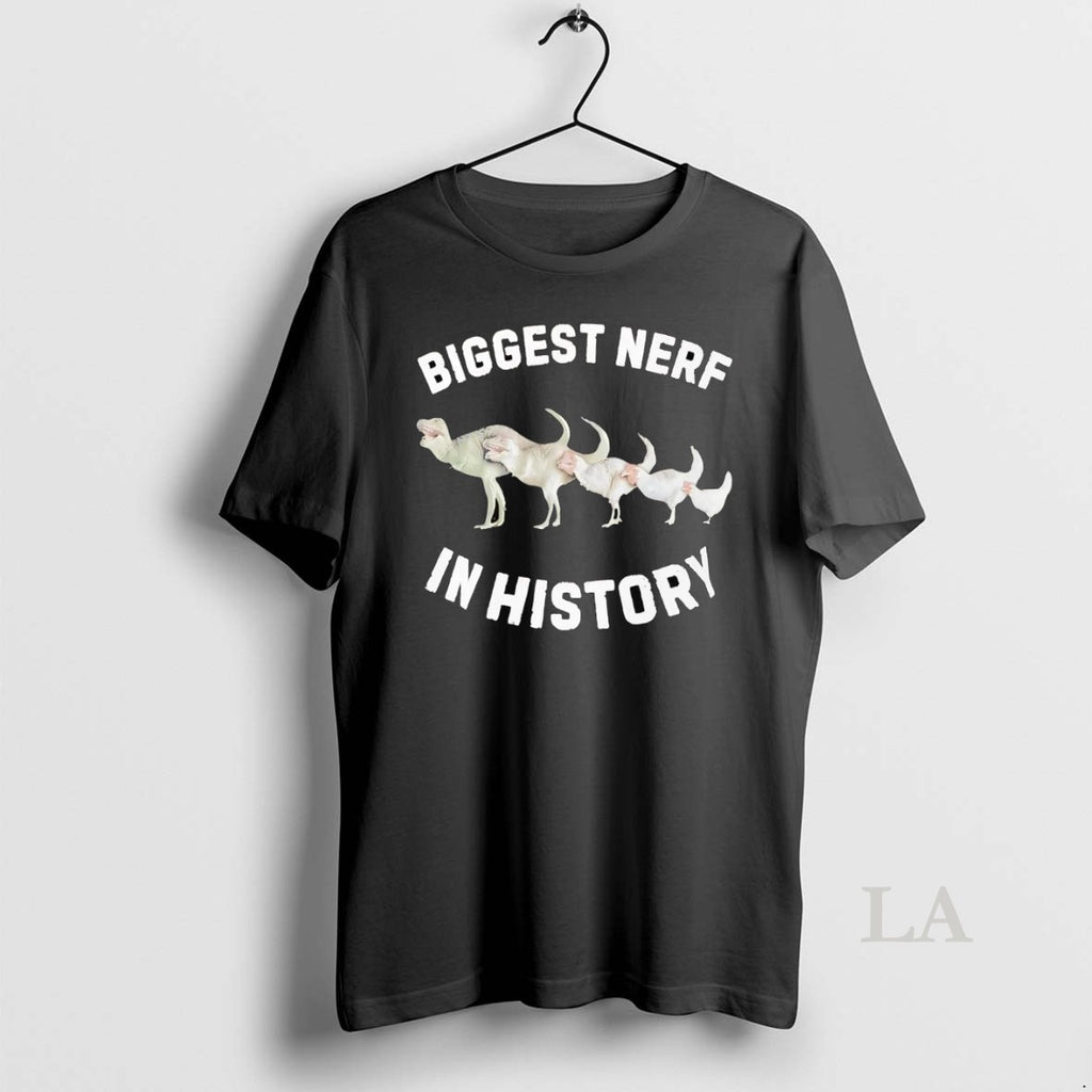 Original T Rex Biggest Nerf In History T-Shirts, Hoodie, Sweatshirt | InkRitualCo.com