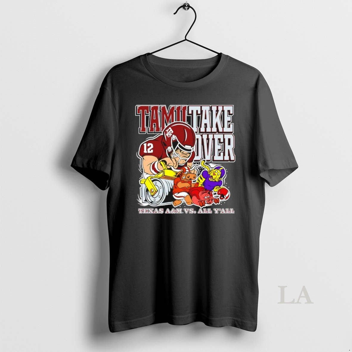 Original Tamu Takeover Texas A And M Aggies Vs All Yall Mascot T-Shirts, Hoodie, Sweatshirt | InkRitualCo.com