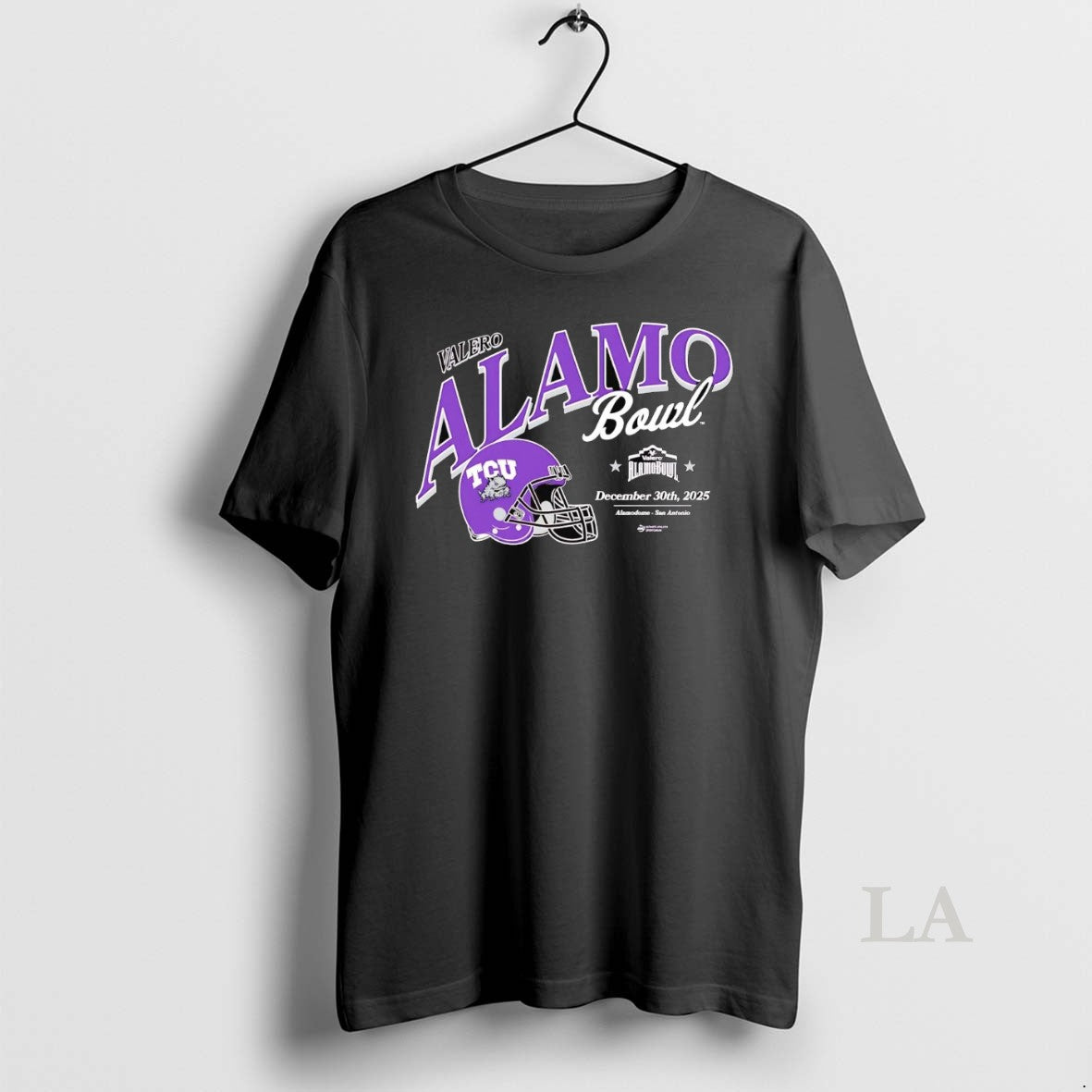 Original Tcu Horned Frogs 2025 Valero Alamo Bowl Helmet T-Shirts, Hoodie, Sweatshirt | InkRitualCo.com