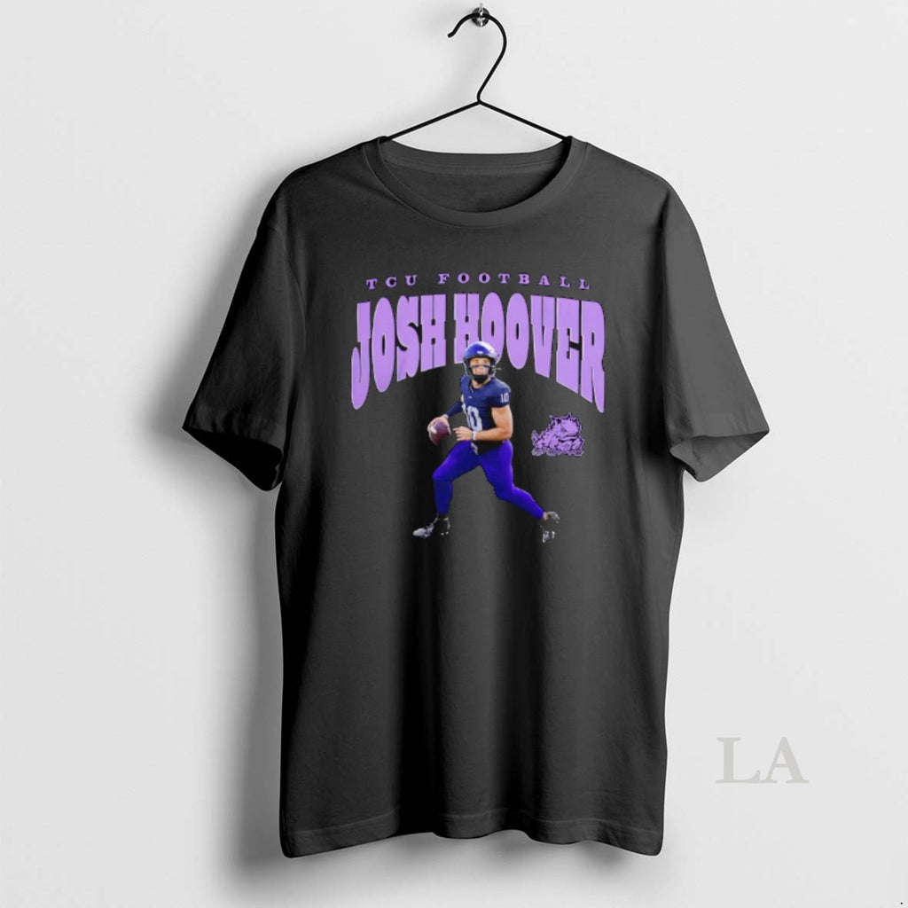 Original Tcu Horned Frogs Football Josh Hoover Illustrated T-Shirts, Hoodie, Sweatshirt | InkRitualCo.com