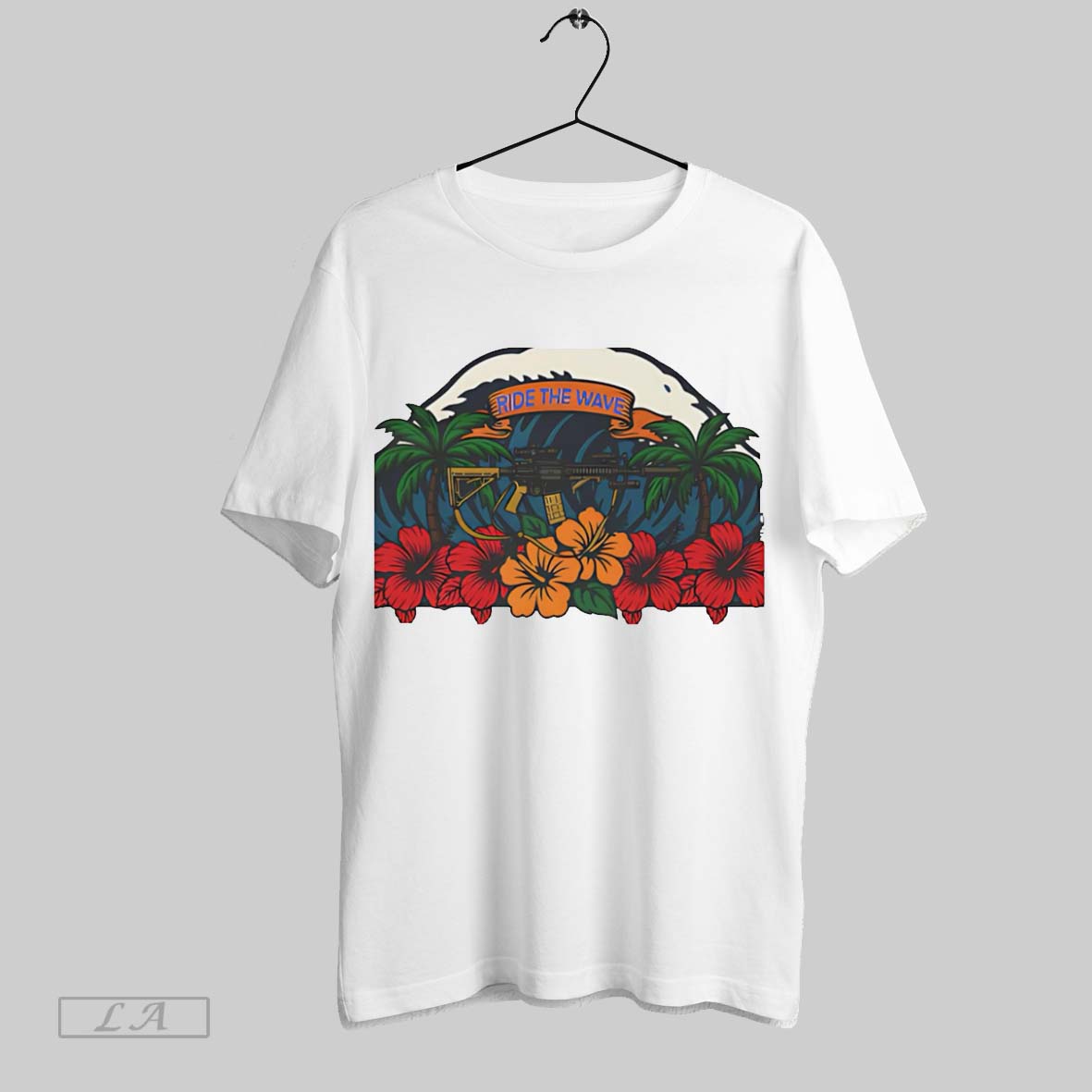 Original Tactical Rifle Ride The Wave White Poster T-Shirts, Hoodie, Sweatshirt | InkRitualCo.com