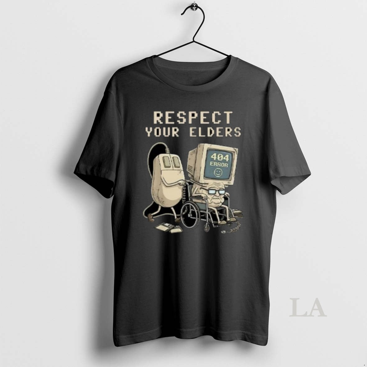 Original Tech 404 Error Hilarious Respect Your Elders T-Shirts, Hoodie, Sweatshirt | InkRitualCo.com