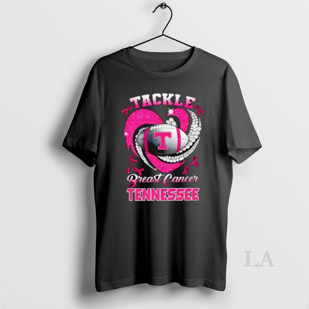 Original Tennessee Volunteers Tide Breast Cancer Awareness Tackle Heart T-Shirts, Hoodie, Sweatshirt | InkRitualCo.com