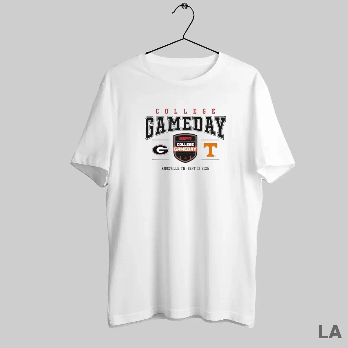 Original Tennessee Volunteers Vs Georgia Bulldogs College Gameday Knoxville Tn Sept 13 2025 T-Shirts, Hoodie, Sweatshirt
