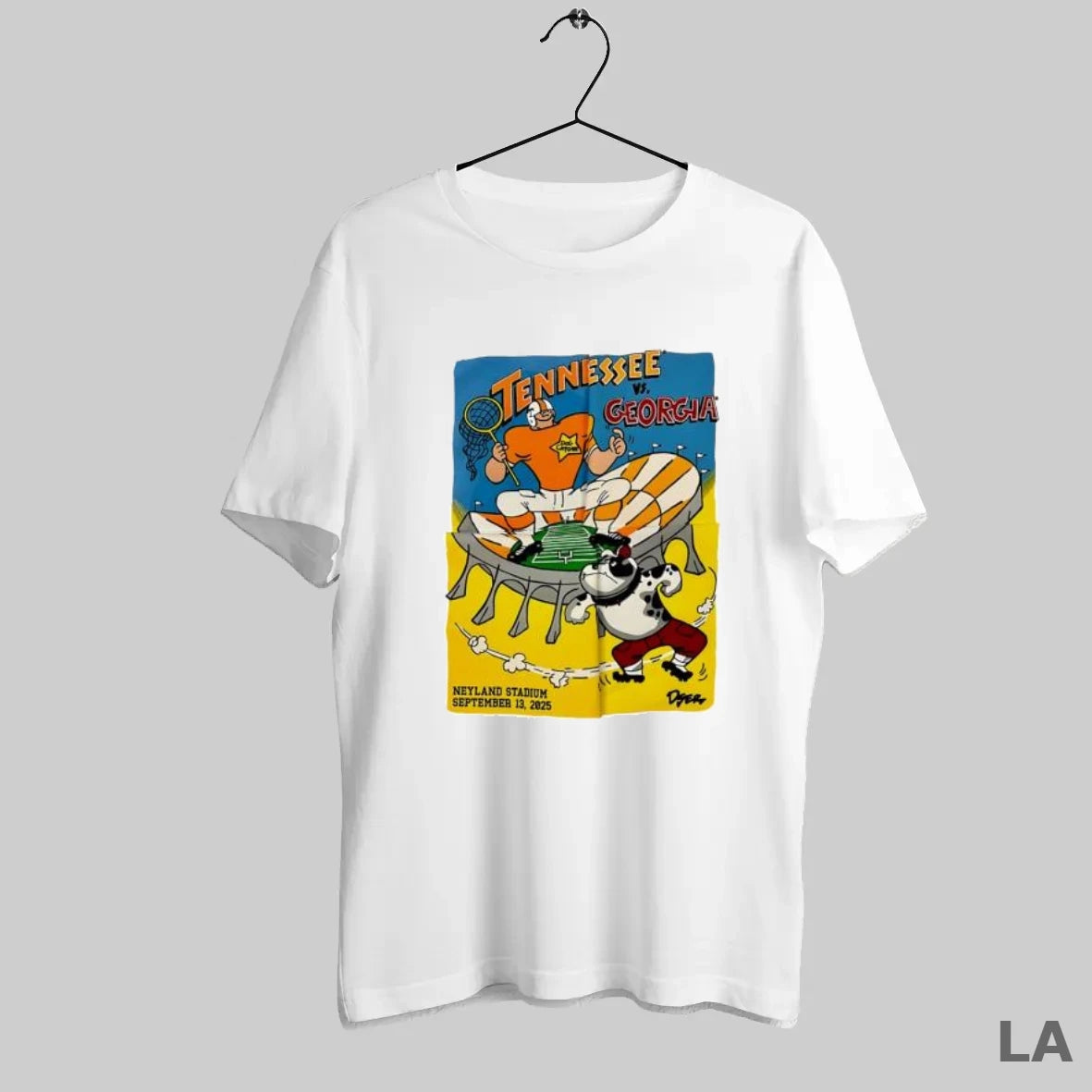 Original Tennessee Vs Georgia Neyland Stadium Dog Catcher Cartoon T-Shirts, Hoodie, Sweatshirt | InkRitualCo.com