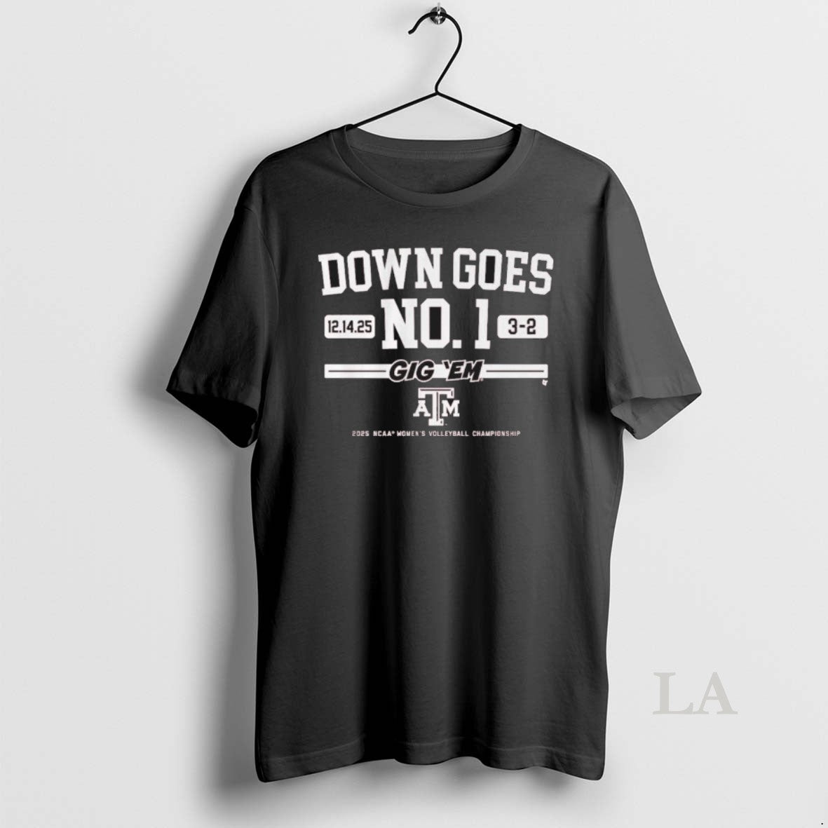 Original Texas Am Volleyball Down Goes No T-Shirts, Hoodie, Sweatshirt | InkRitualCo.com