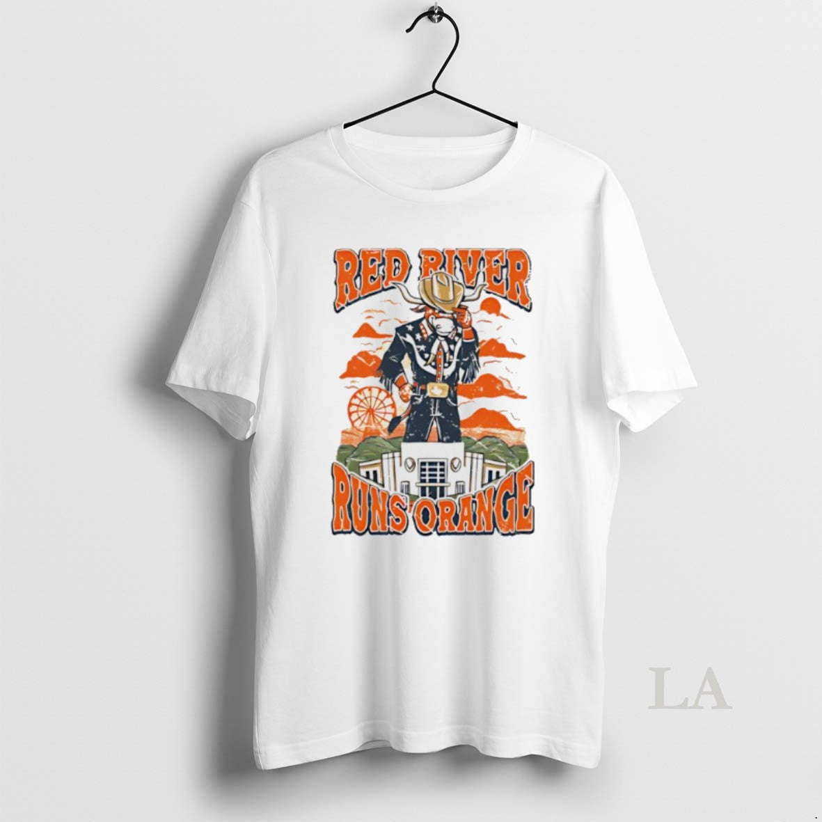 Original Texas Longhorns Red River Runs Orange Mascot T-Shirts, Hoodie, Sweatshirt | InkRitualCo.com