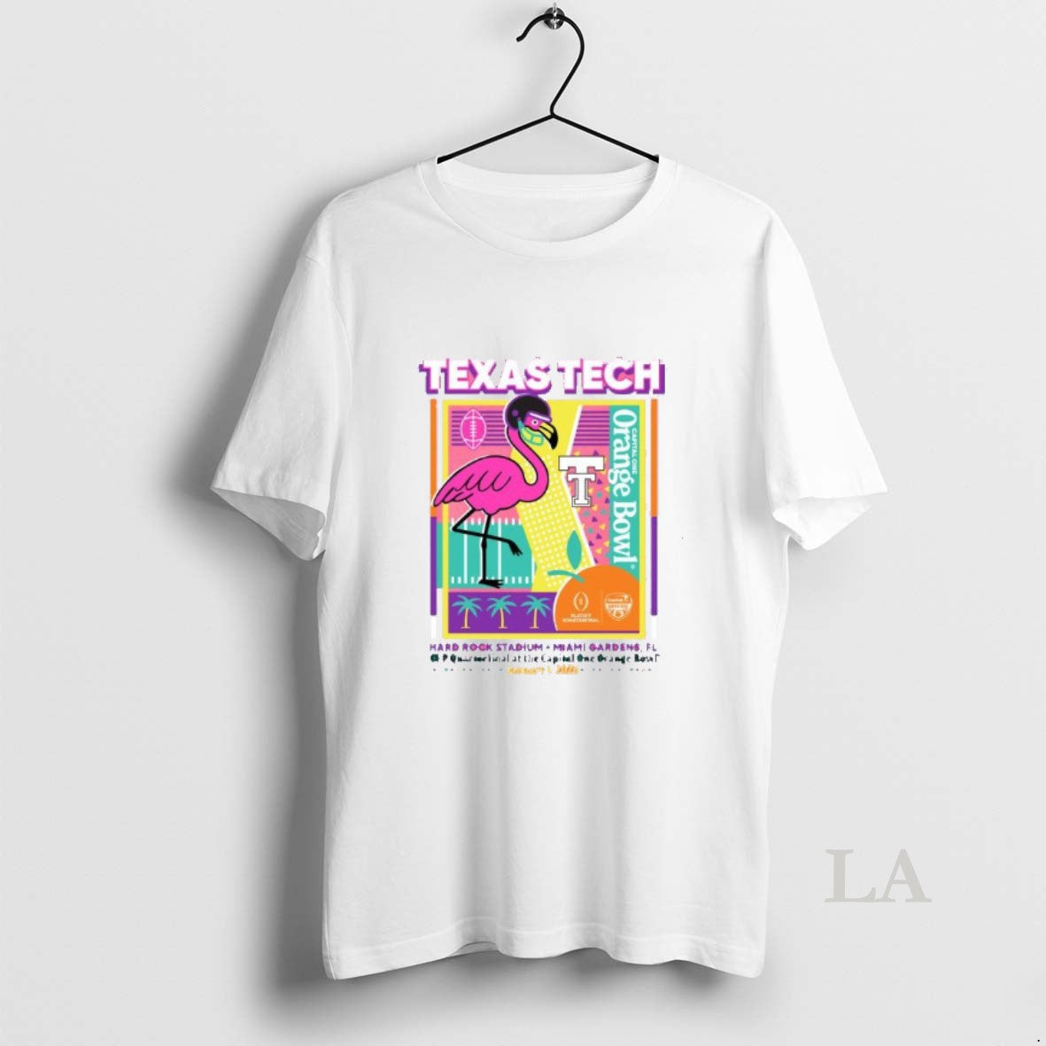 Original Texas Tech 2025 Cfp Orange Bowl Flamingo Party T-Shirts, Hoodie, Sweatshirt | InkRitualCo.com