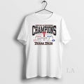 Original Texas Tech Red Raiders Vs Byu Cougars Big 12 Conference Champions Score 2025 T-Shirts, Hoodie, Sweatshirt