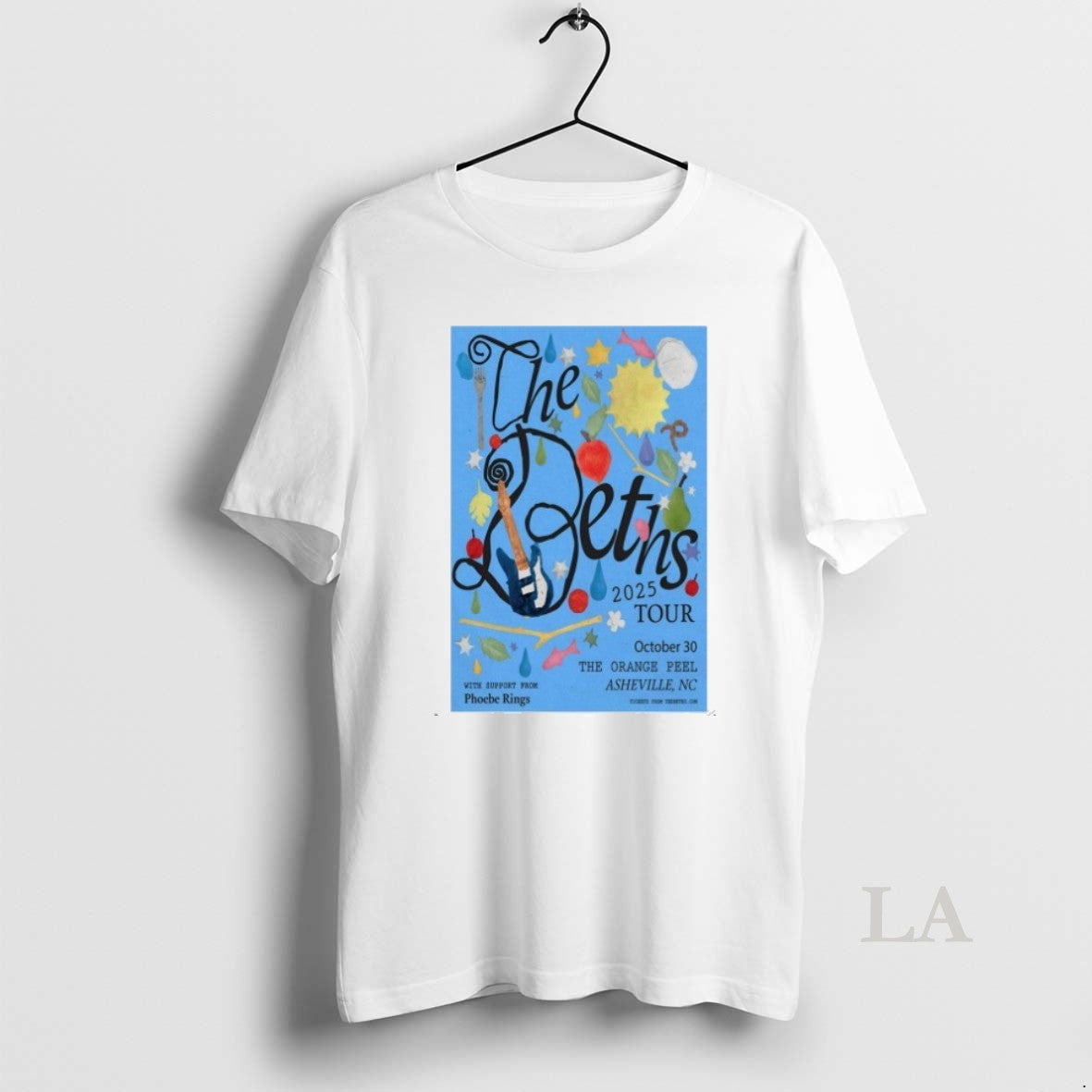 Original The Beths The Orange Peel Asheville Nc October 30 2025 Tour T-Shirts, Hoodie, Sweatshirt | InkRitualCo.com