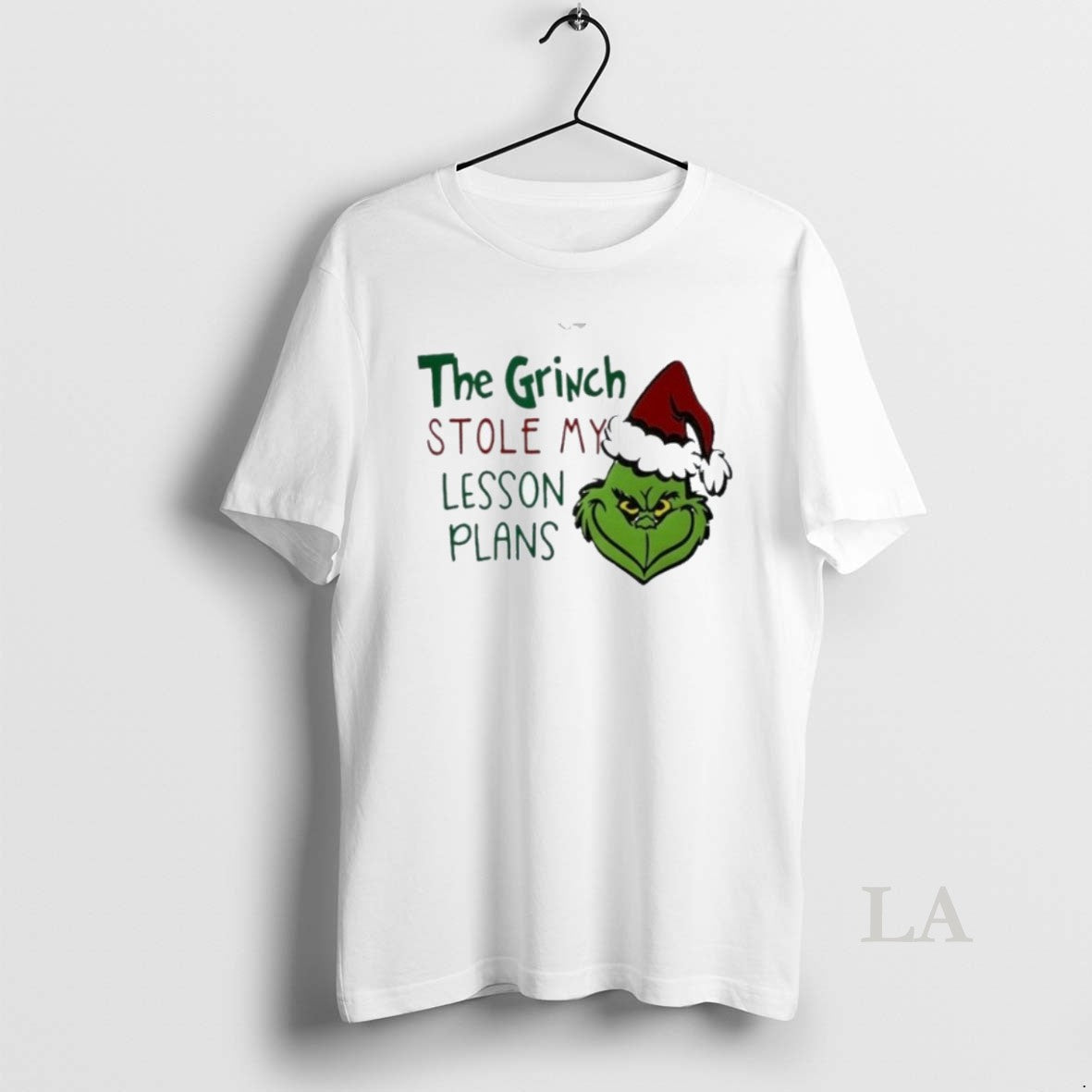 Original The Grinch Stole My Lesson Plans Holiday Christmas T-Shirts, Hoodie, Sweatshirt | InkRitualCo.com