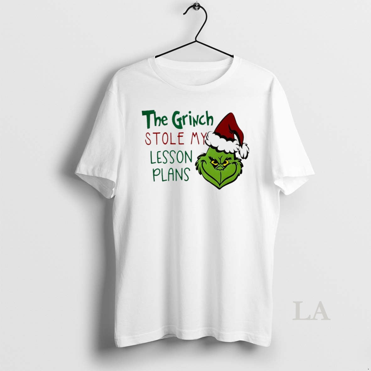 Original The Grinch Stole My Lesson Plans Christmas White T-Shirts, Hoodie, Sweatshirt | InkRitualCo.com