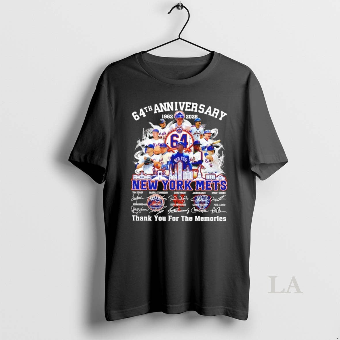 Original The New York Mets 64th Anniversary 1962 2026 Thank You For The Memories All T-Shirts, Hoodie, Sweatshirt