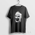 Original The Terrifier Horror Character Big Face Halloween T-Shirts, Hoodie, Sweatshirt | InkRitualCo.com