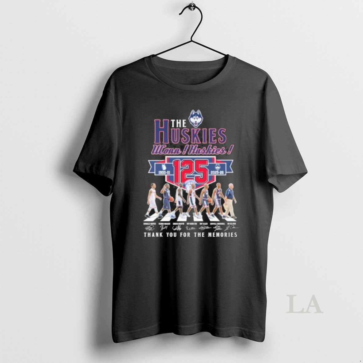Original The Uconn Huskies Basketball Abbey Road 125 Season 1901 2026 T-Shirts, Hoodie, Sweatshirt | InkRitualCo.com