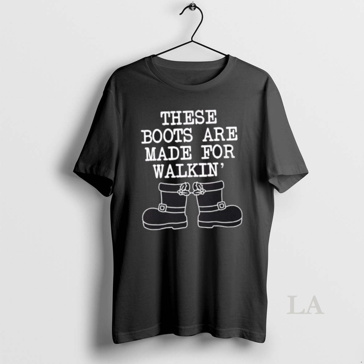 Original These Boots Are Made For Walkin Christmas T-Shirts, Hoodie, Sweatshirt | InkRitualCo.com