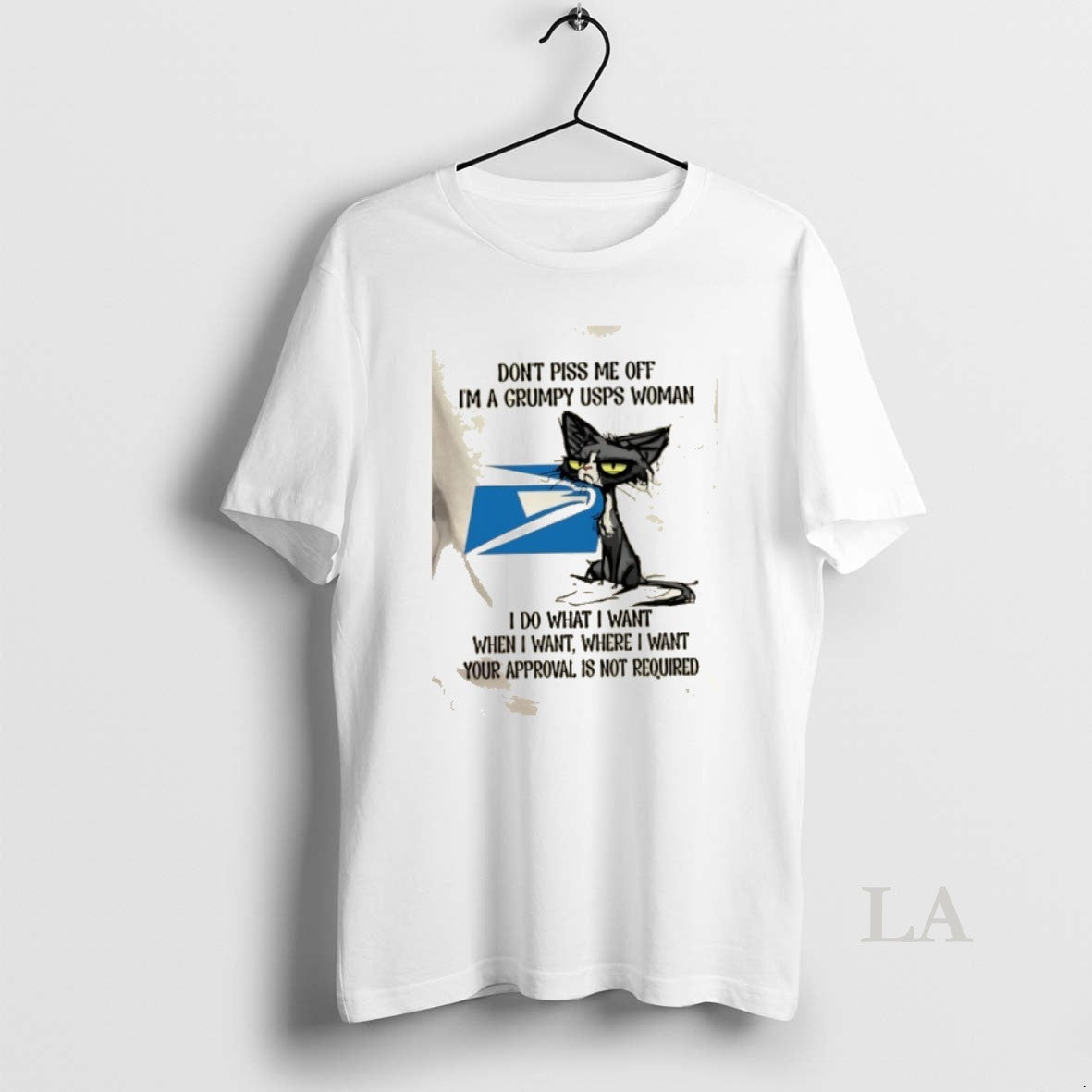 Original Tired Cat Dont Piss Me Off Im A Grumpy Usps Woman I Do What T-Shirts, Hoodie, Sweatshirt | InkRitualCo.com
