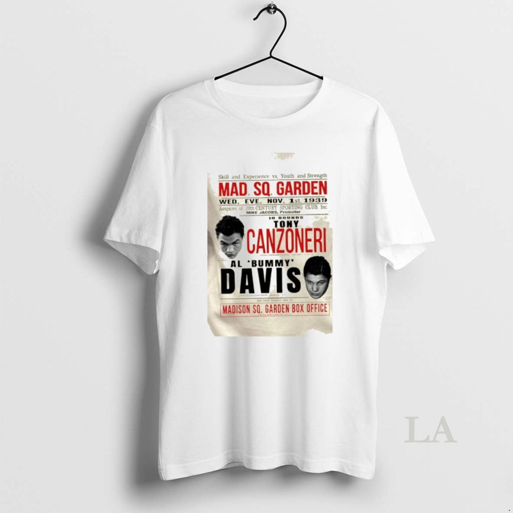 Original Tony Canzoneri Vs Bummy Davis Madison Sq Garden Box Office T-Shirts, Hoodie, Sweatshirt | InkRitualCo.com