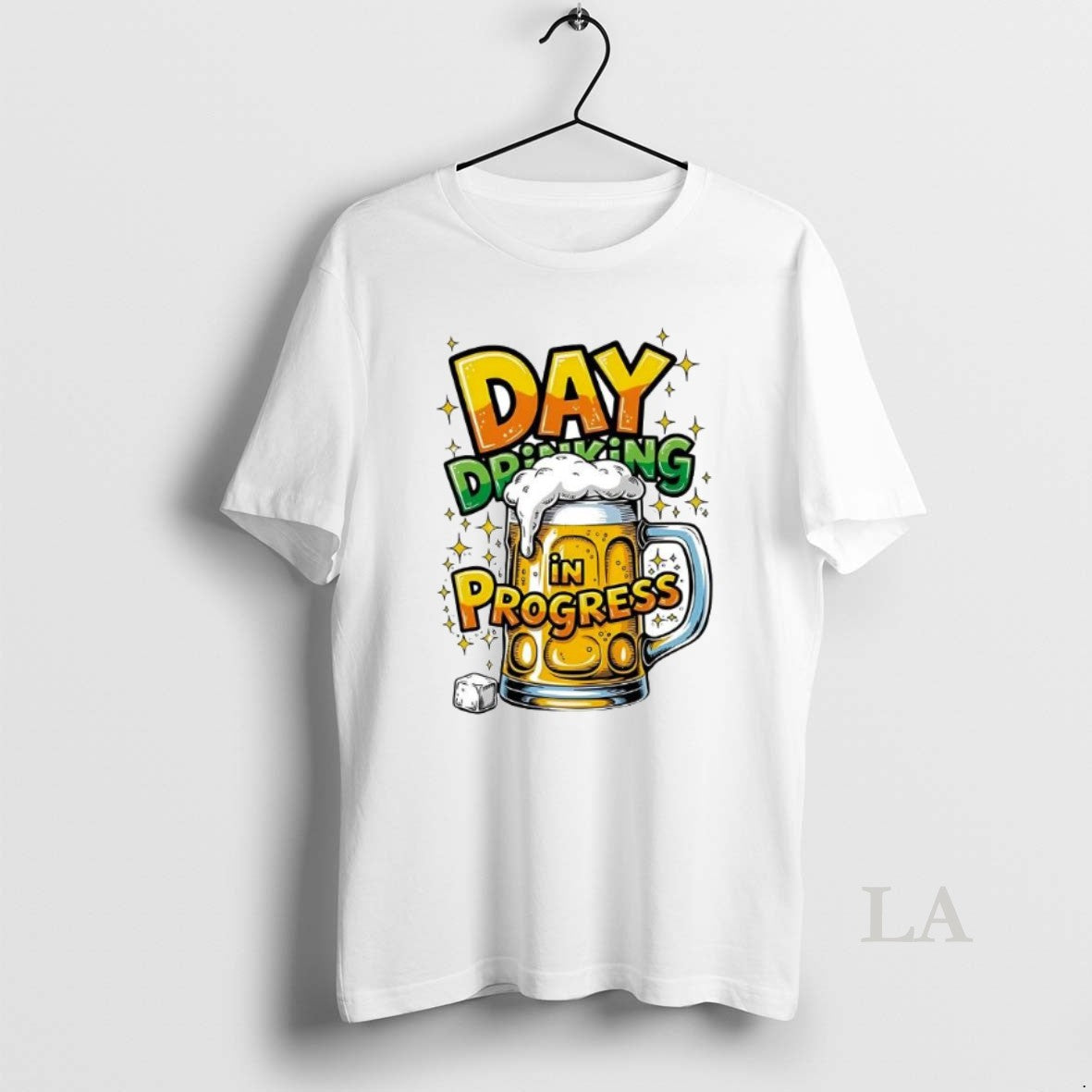 Original Top Day Drinking In Progress Beer T-Shirts, Hoodie, Sweatshirt | InkRitualCo.com
