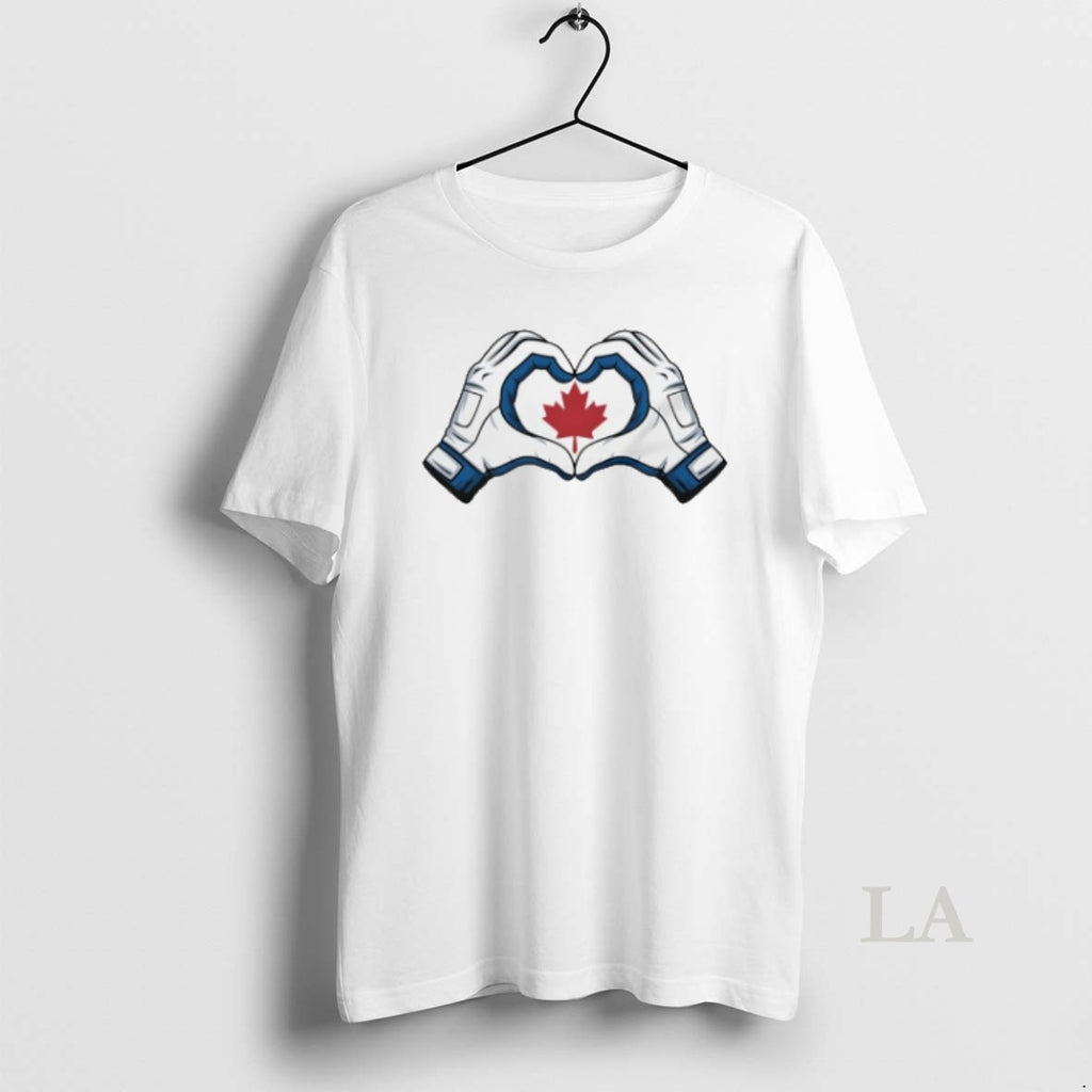 Original Toronto Blue Jays Canada Heart Hands T-Shirts, Hoodie, Sweatshirt | InkRitualCo.com
