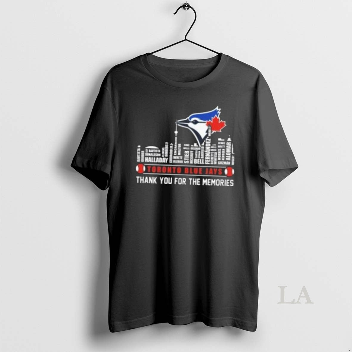 Original Toronto Blue Jays Skyline Names Thank You For The Memories 2025 T-Shirts, Hoodie, Sweatshirt | InkRitualCo.com